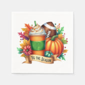 今シーズン スタンダードカクテルナプキン (正面)