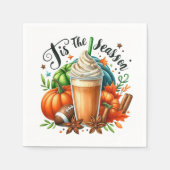 今シーズン スタンダードカクテルナプキン (正面)