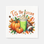 今シーズン スタンダードカクテルナプキン (正面)