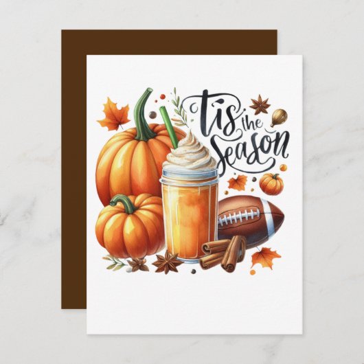 今シーズン ノートカード (正面/裏面)