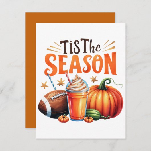 今シーズン ノートカード (正面/裏面)