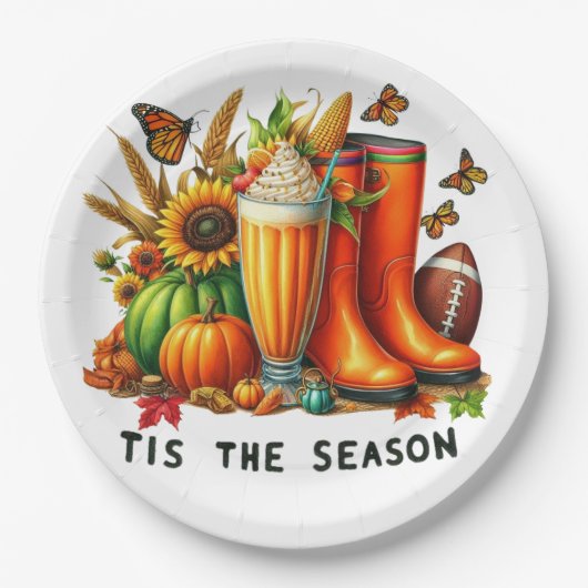 今シーズン ペーパープレート (正面)