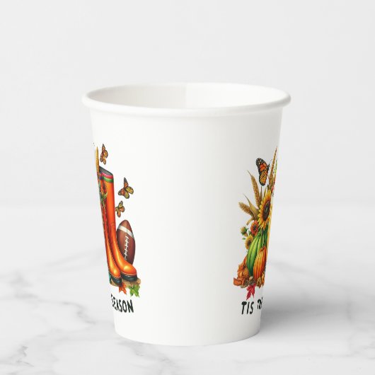 今シーズン 紙コップ (左)