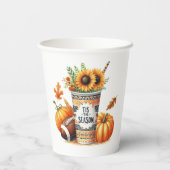 今シーズン 紙コップ (裏面)