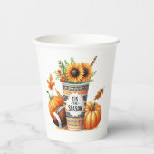 今シーズン 紙コップ (正面)