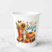 今シーズン 紙コップ (裏面)