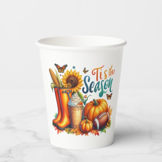 今シーズン 紙コップ (裏面)