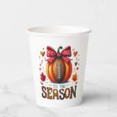 今シーズン 紙コップ (裏面)