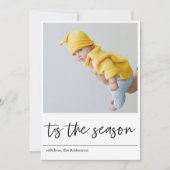 今シーズン | 2枚の写真 |ハッピーホリデー (正面)