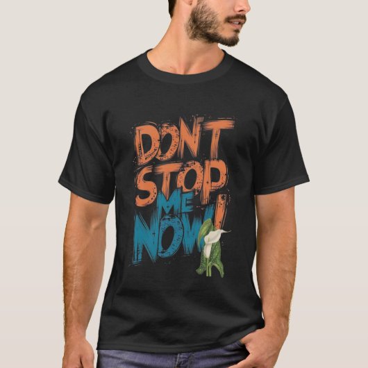 今ストップはTシャツだ男性へ Tシャツ (正面)