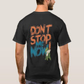 今ストップはTシャツだ男性へ Tシャツ (裏面)