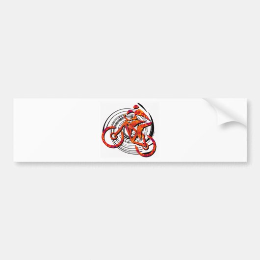 今バイクの偉大さ バンパーステッカー (正面)