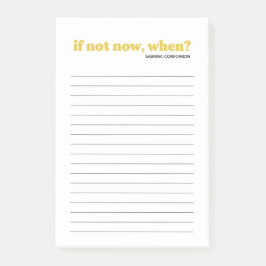 今パーソナライズされたはもしない場合は黄色のto doリスト ポストイット