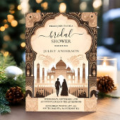 今ヒンディヘナメンディインディアンスタイルブライダルシャワー 招待状