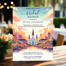 今ビーチ海サマーニューオーリンズブライダルシャワー