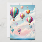 今ブラウンおもしろい魚の男の子かわいいベビークマ1歳の誕生日 招待状 (裏面)