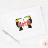 今ベリーズ 長方形シール (封筒)