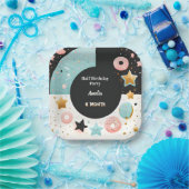 今ボーイガール6ヶ月半年パーティー半年誕生日 ペーパープレート (パーティー)