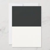 今ボーイガール6ヶ月半年パーティー半年誕生日 招待状 (裏面)