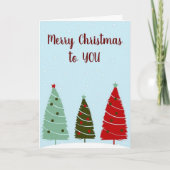 今メリー年のクリスマス「新しい恋」 シーズンカード (正面)