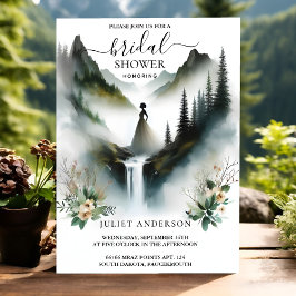 今リバーレインクラウドスモークマウンテンブライダルシャワー 招待状