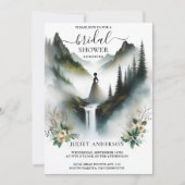 今リバーレインクラウドスモークマウンテンブライダルシャワー 招待状 (正面)