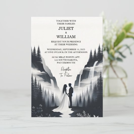 今リバーレインクラウド自然スモークマウンテン結婚ズ 招待状 (スタンド正面)