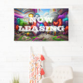 今リースカスタムビニールバナー3' x 5'バナー 横断幕 (インサイチュ)