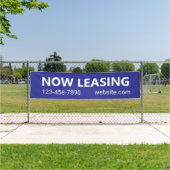 今リースブルーアパートメントレンタルWebsite Phone 横断幕 (インサイチュ)