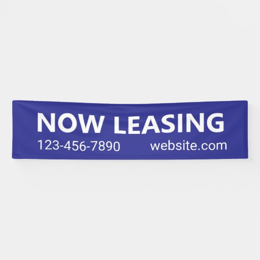今リースブルーアパートメントレンタルWebsite Phone 横断幕 (横)