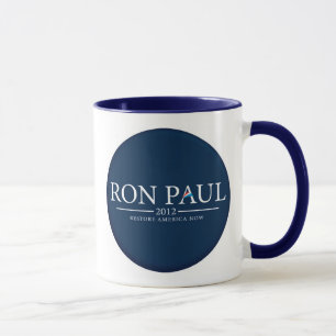 今ロン・ポール2012の回復アメリカCUP/MUG マグカップ