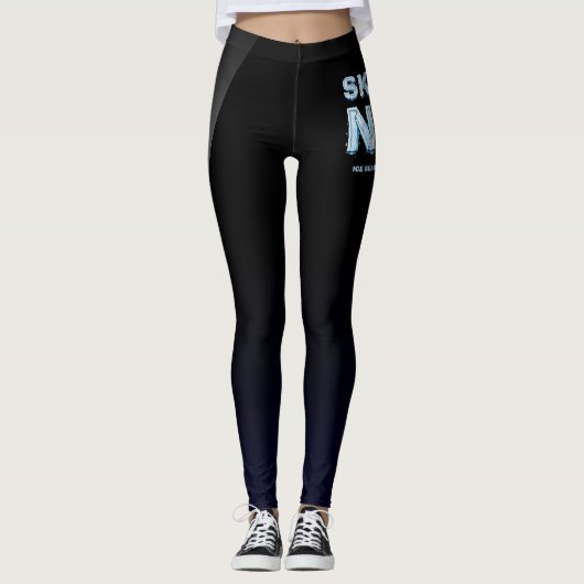 今上にスケートで滑ること レギンス (正面)