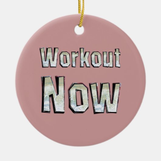 今上のトレーニング セラミックオーナメント (正面)