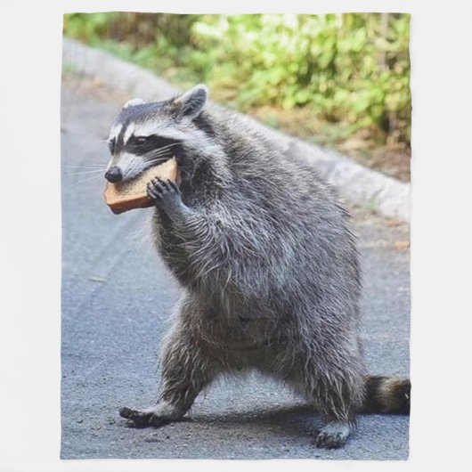 今与え日の私たちのパン フリースブランケット (正面)