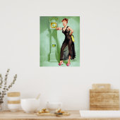 今何時だ?ピン留め ポスター (キッチン)