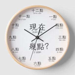 「今何時だ？」 会話の中国のスキル 壁時計