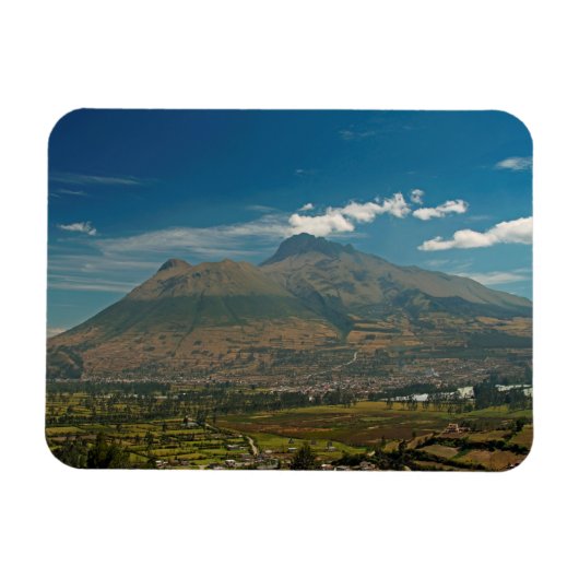 今倍羅火山 マグネット (横)