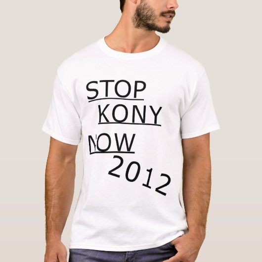 今停止KONY Tシャツ (正面)