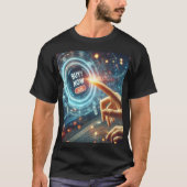 今単語を付けてノートPCを買使う人 Tシャツ (正面)