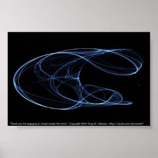 今回はバーチャルスモークに参加してくれてありがとう ポスター