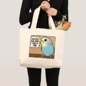 今回先週私は卵でした ラージトートバッグ (正面(商品))