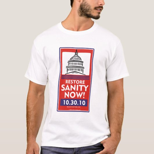 今回復の正気のTシャツ Tシャツ (正面)