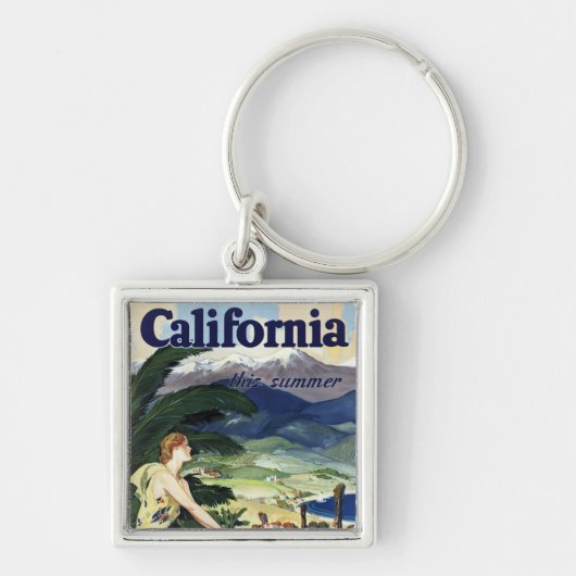 今夏のカリフォルニア キーホルダー (正面)