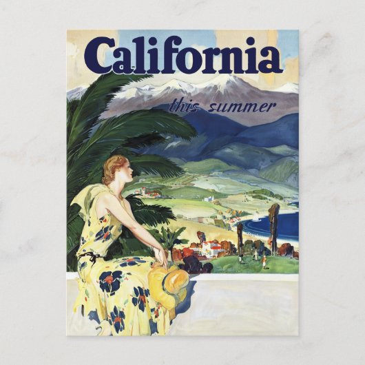 今夏のカリフォルニア ポストカード (正面)