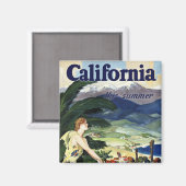今夏のカリフォルニア マグネット (正面/裏面)