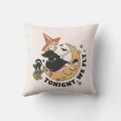 今夜かわいい魔女を飛ぶ クッション (裏面)