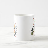 今夜かわいい魔女を飛ぶ コーヒーマグカップ (中央)