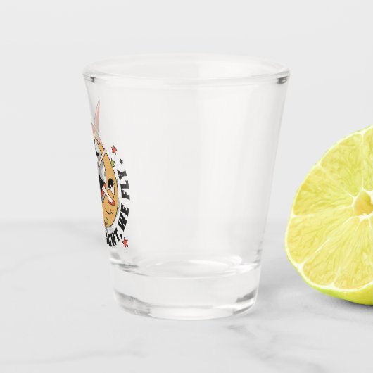 今夜かわいい魔女を飛ぶ ショットグラス (右)