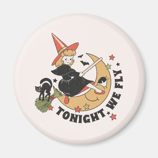 今夜かわいい魔女を飛ぶ マグネット (正面)