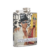 今夜のためのFLASK-FORECAST: アルコール、低い標準 フラスク (右)